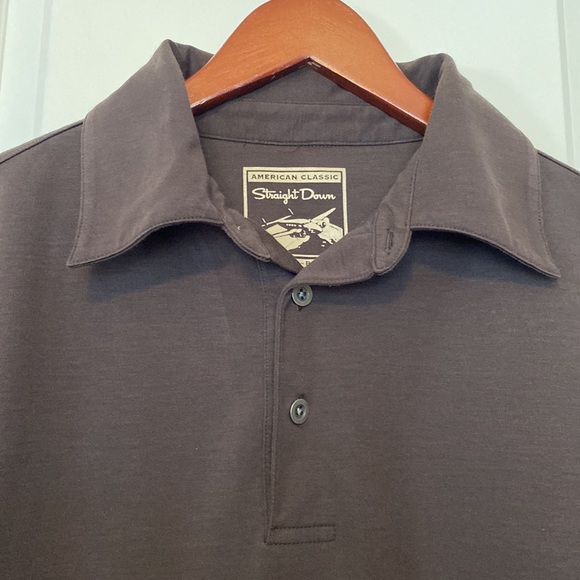 Straight Down Clothing Company Men’s Short Sleeve Collared Shirt. - Picture 4 of 8